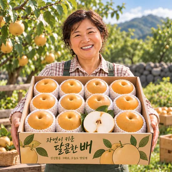 가정용 햇 나주배 3kg 1박스