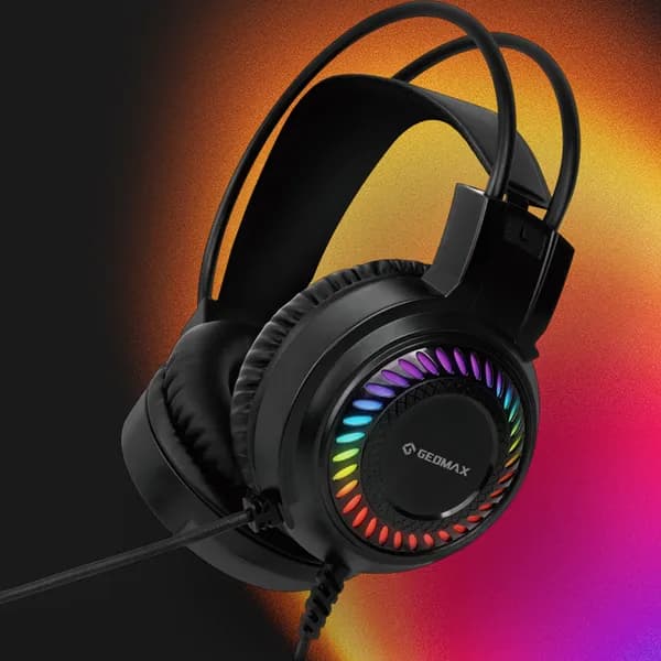 GEOMAX 가상 7.1채널 USB 게이밍 헤드셋 GM-GH1500 블랙 18,900원