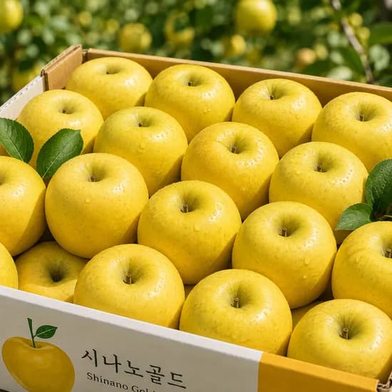 시나노골드사과 특품 2kg 13-18과 1박스