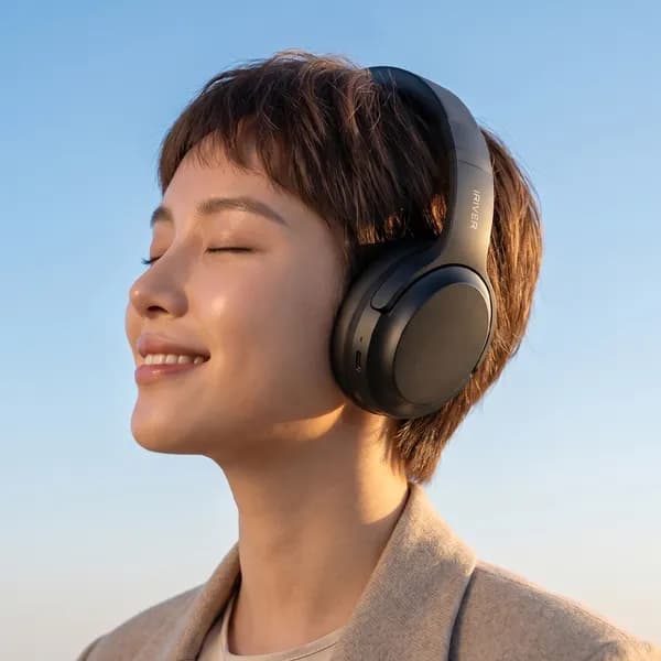 아이리버 무선 헤드셋 액티브 노이즈캔슬링 블루투스 IB-HS01H 블랙 1개 24,900원