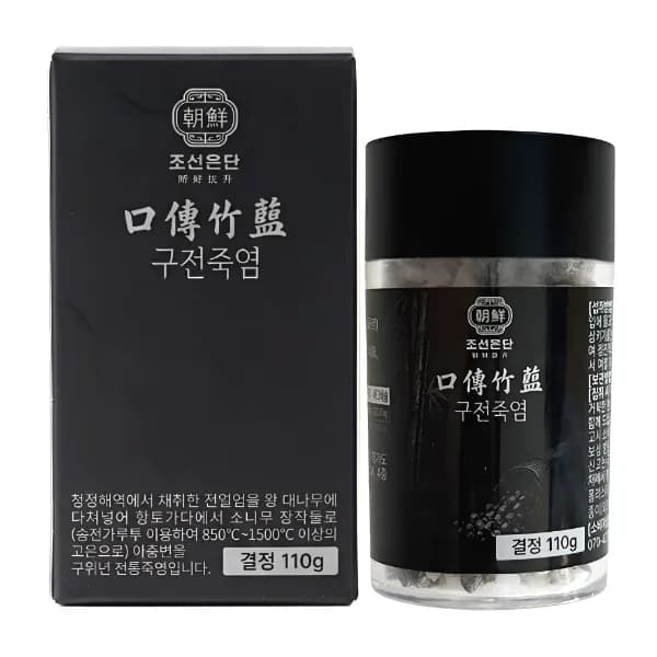조선은단 9번 구운 구전죽염 결정형 110g 1개
