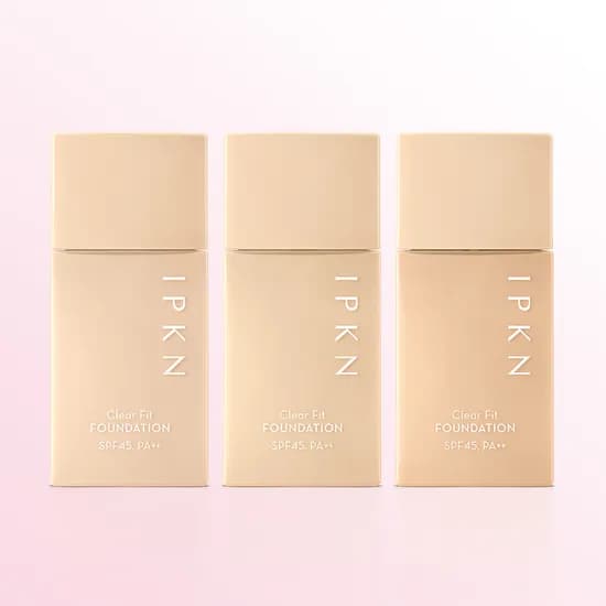 입큰 클리어 핏 파운데이션 SPF45 PA++ 02 바닐라 40ml 1개