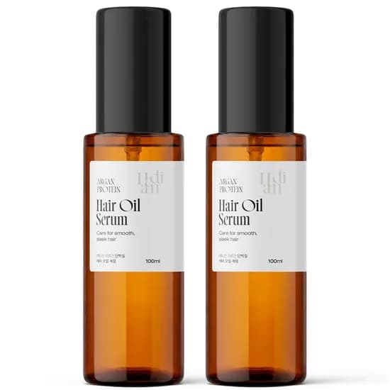 헤디안 아르간 단백질 헤어 오일 세럼 100ml 2개