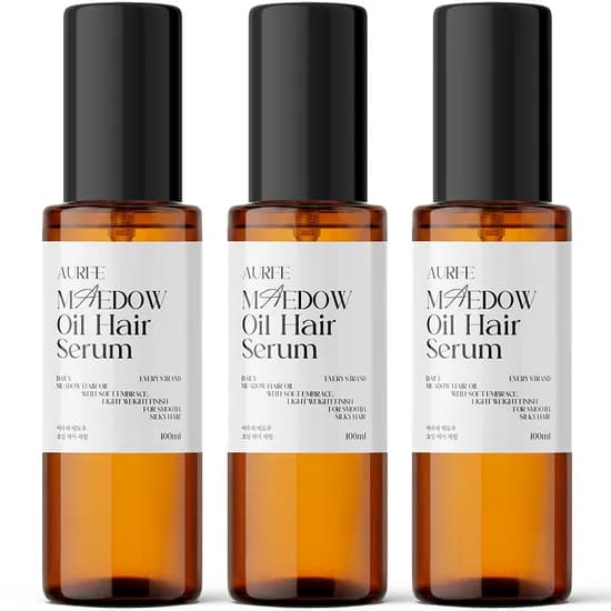 아우페 메도우 오일 헤어 세럼 100ml 3개