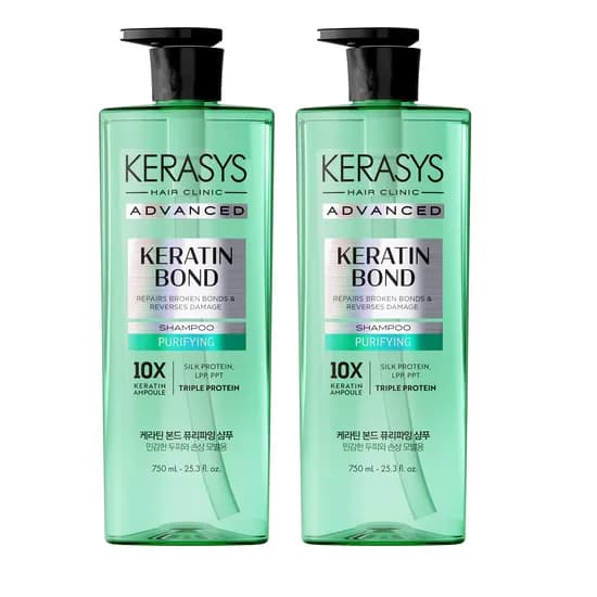 케라시스 케라틴본드 퓨리파잉 샴푸 750ml 2개