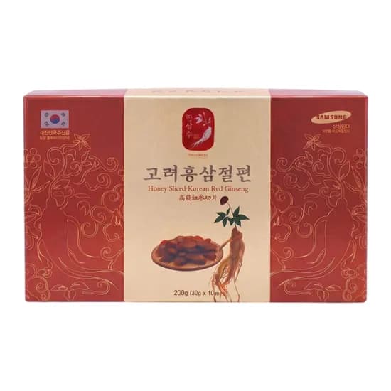 한삼수 고려홍삼절편 20g 10개입 1박스