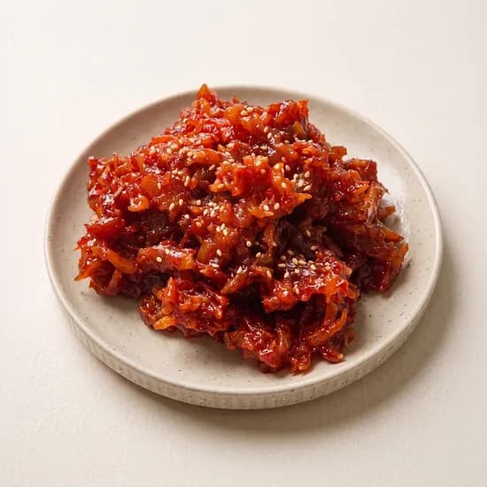 천년의반찬 김밥용 진미채볶음 떡진미 잘게자른 진미채 1kg 1개