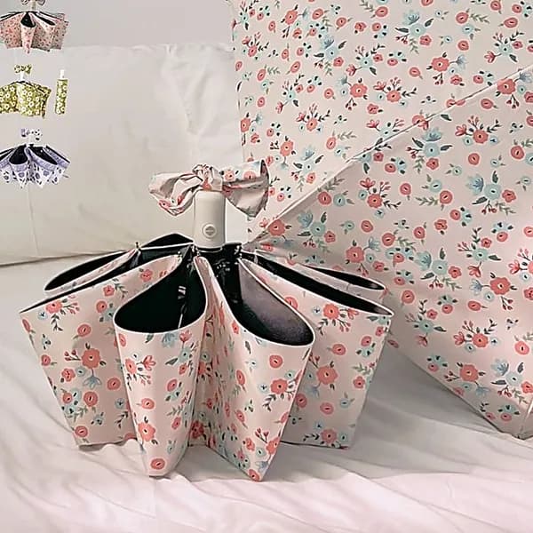 자외선차단 자동 3단 암막 우산 그린 1개