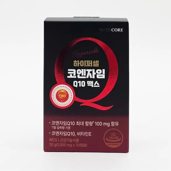 뉴트리코어 하이퍼셀 코엔자임Q10 30캡슐 1개