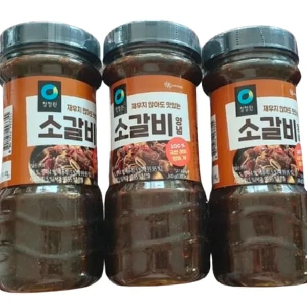 청정원 전통 소갈비 양념 840g 3개