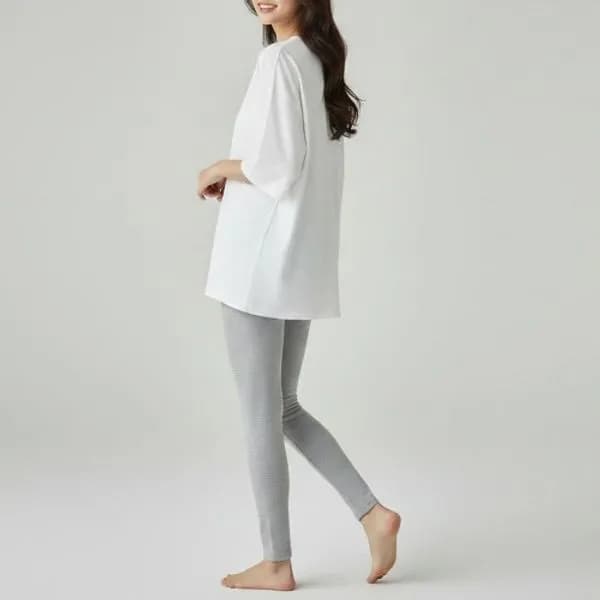 베이직 9부 면스판 레깅스 SD-262099 멜란지 ONE(XL) 1개