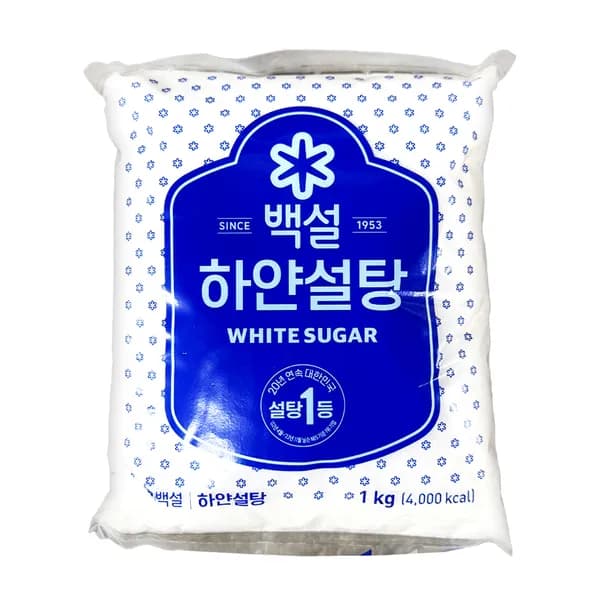 CJ제일제당 백설 하얀설탕 1kg