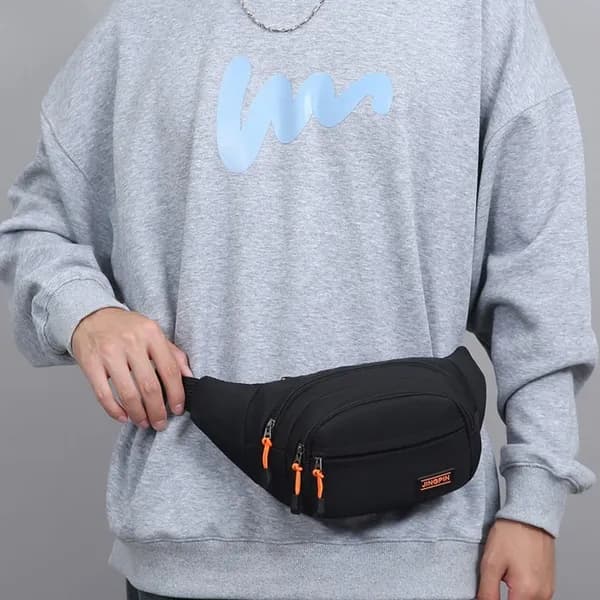 JG 다용도 허리가방 블랙 1개