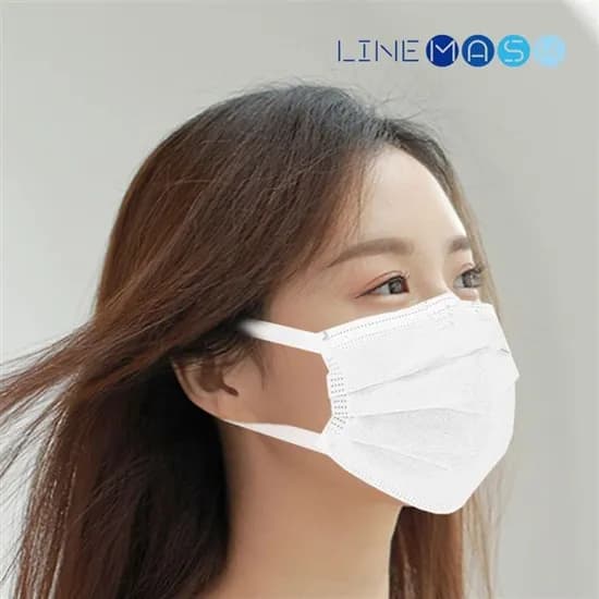 국산 덴탈마스크 3중필터 귀편한밴드형구조 FREE 50매