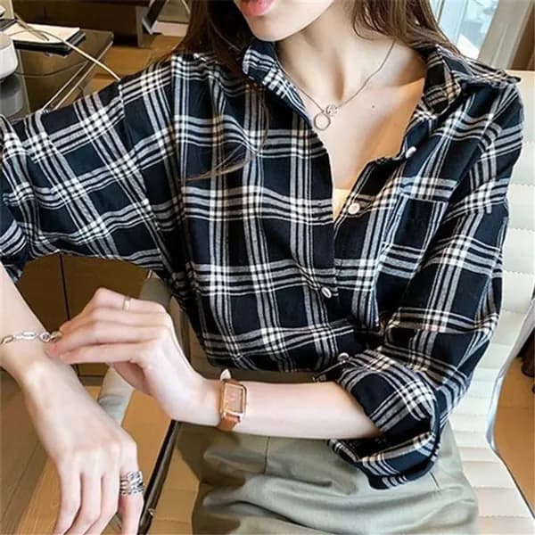 여성 캐주얼 셔츠 남방 데일리룩 레이어드템 블랙 FREE 1개 17,910원