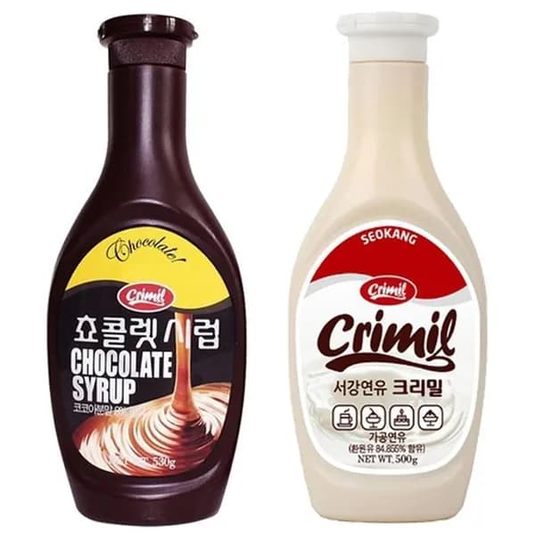 서강유업 초코시럽 530g + 연유 500g 1세트 10,080원