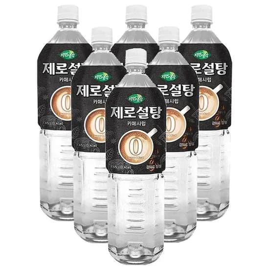 희창 카페시럽 제로설탕 1.45L 6개