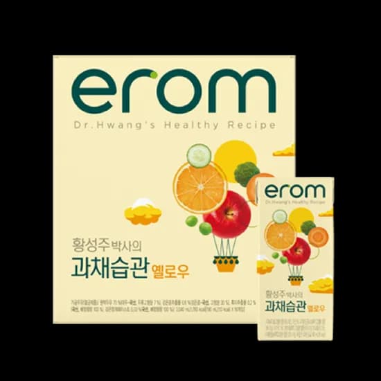 이롬 과채습관 옐로 190ml 64개