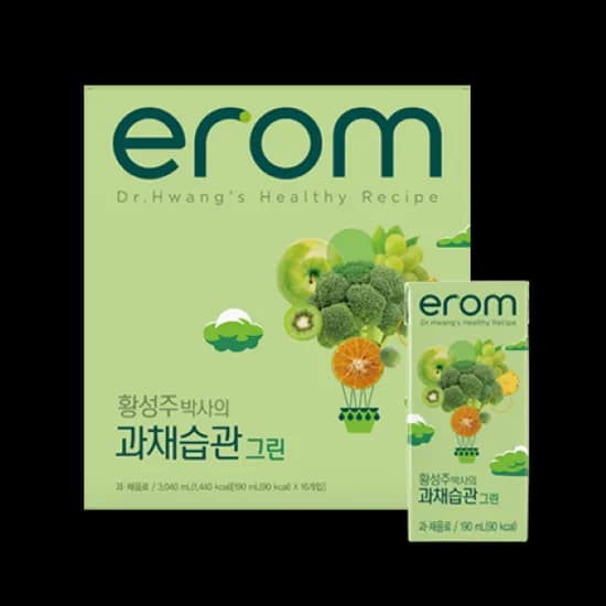 이롬 과채 습관 그린 190ml 32개