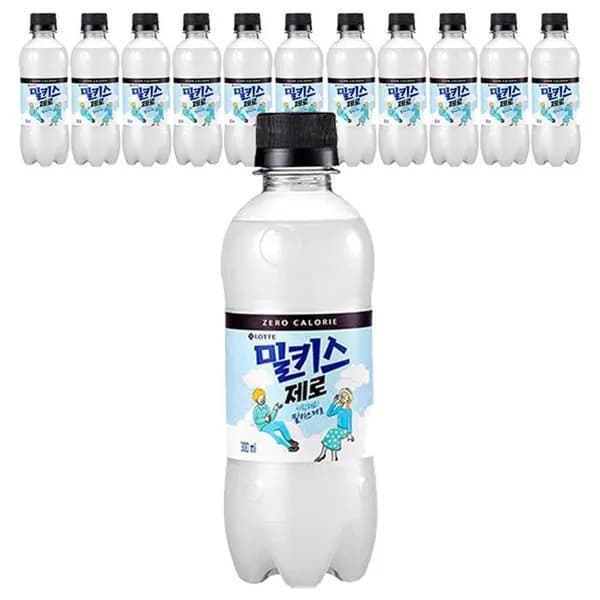 롯데칠성 밀키스 제로 300ml 12개 12,050원
