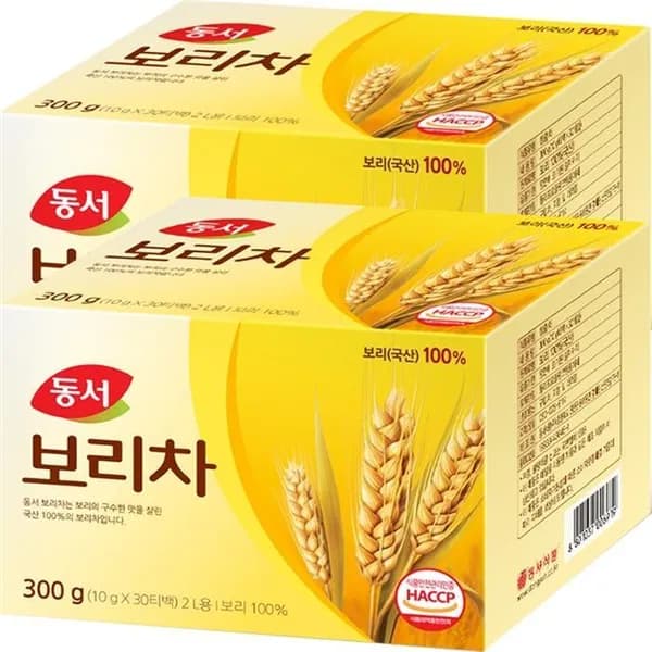 동서 보리차 10g 30개 2개 7,680원