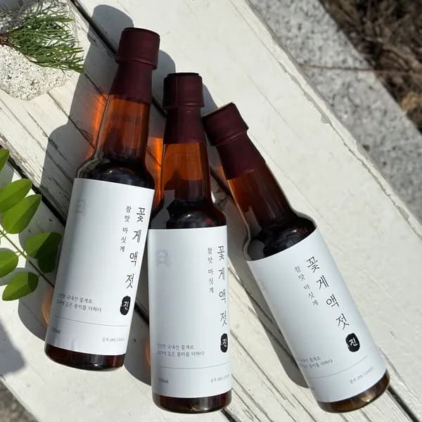 참맛 국내산 꽃게액젓 진 550ml 1병
