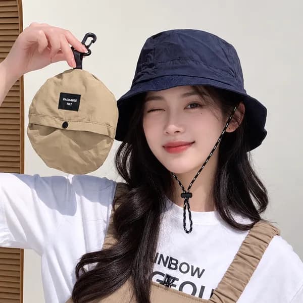 포키 포켓 버킷햇 인디핑크 1개 + 네이비 1개 2개