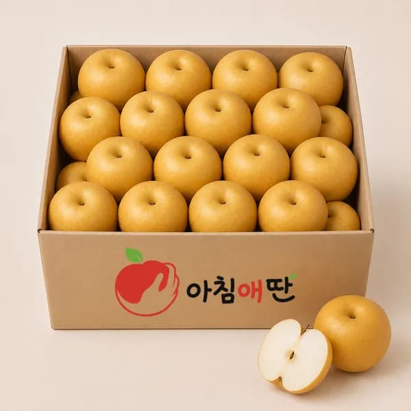 국내산 햇 배 특품 31-40과 15kg 1박스