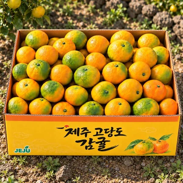 제주 감귤 12brix 당도선별 초고당도 3kg 1박스