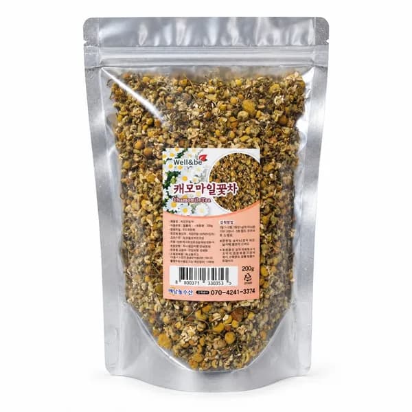 해남수산 순수 캐모마일 꽃차 허브티 200g 1개 15,900원
