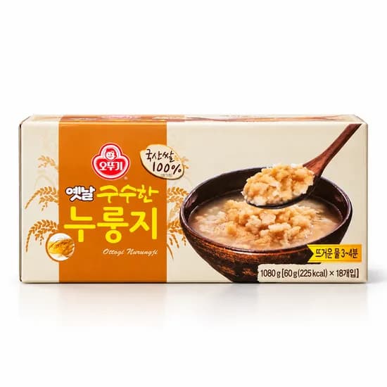오뚜기 옛날 구수한 누룽지 60g 18개
