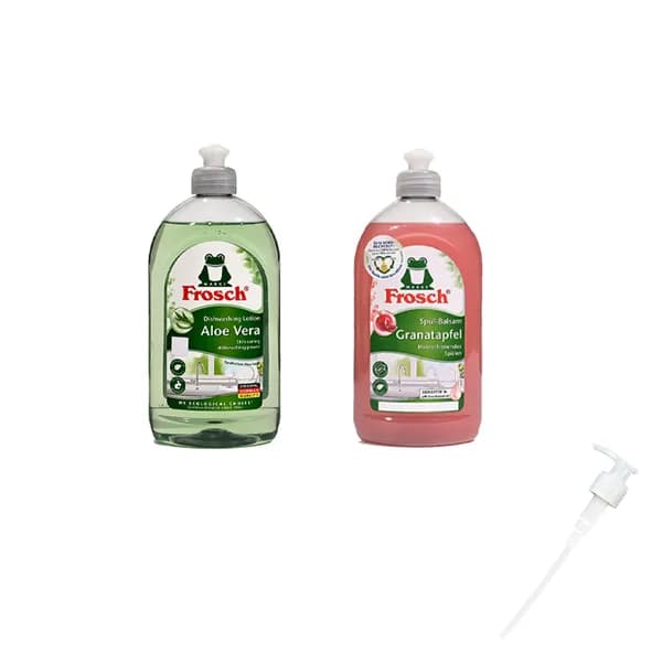 프로쉬 주방세제 알로에 석류 펌프 3종세트 500ml