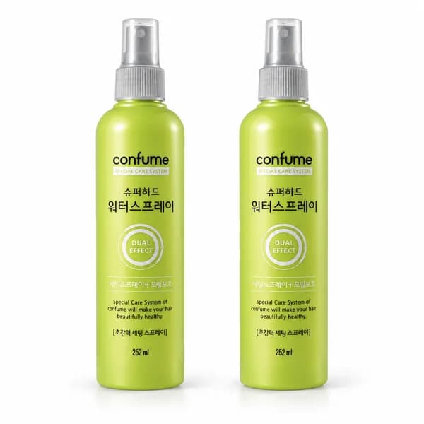 과일나라 컨퓸 슈퍼하드 워터스프레이 252ml 2개
