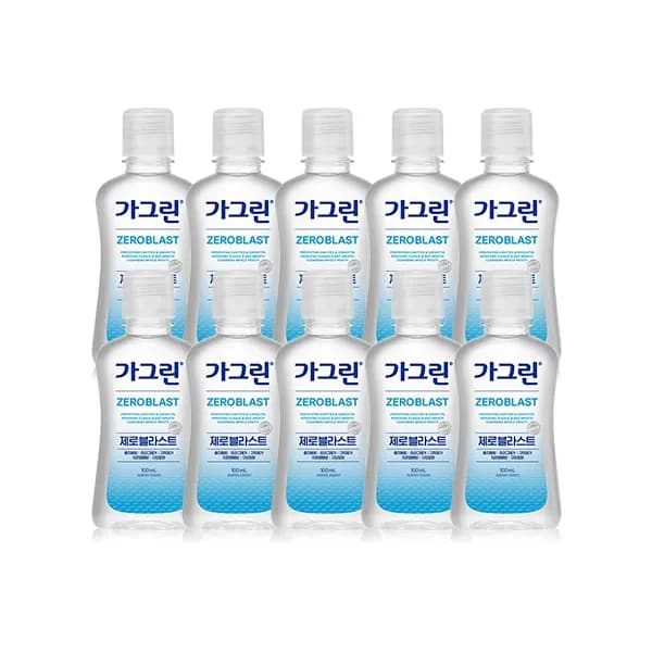 가그린 제로블라스트 100ml 10개