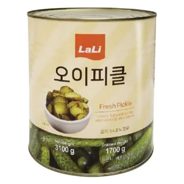 라리 오이피클 슬라이스 3kg