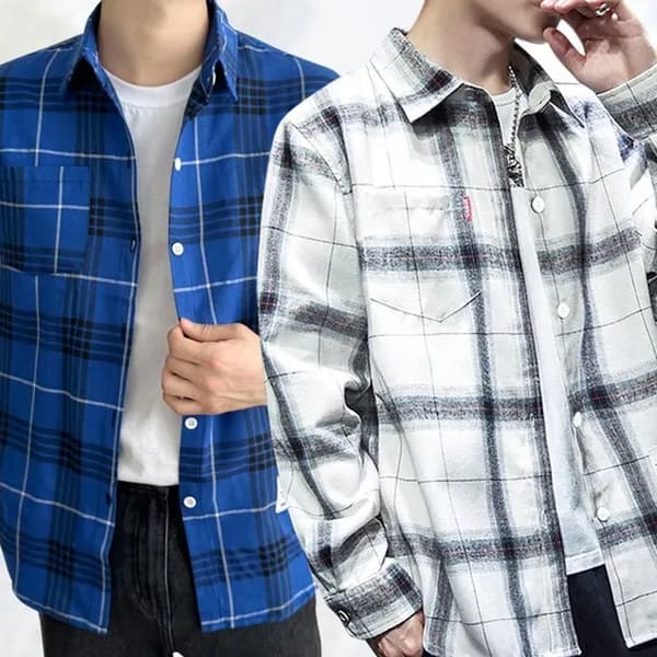 남성 간절기 셔츠 화이트 105 1개