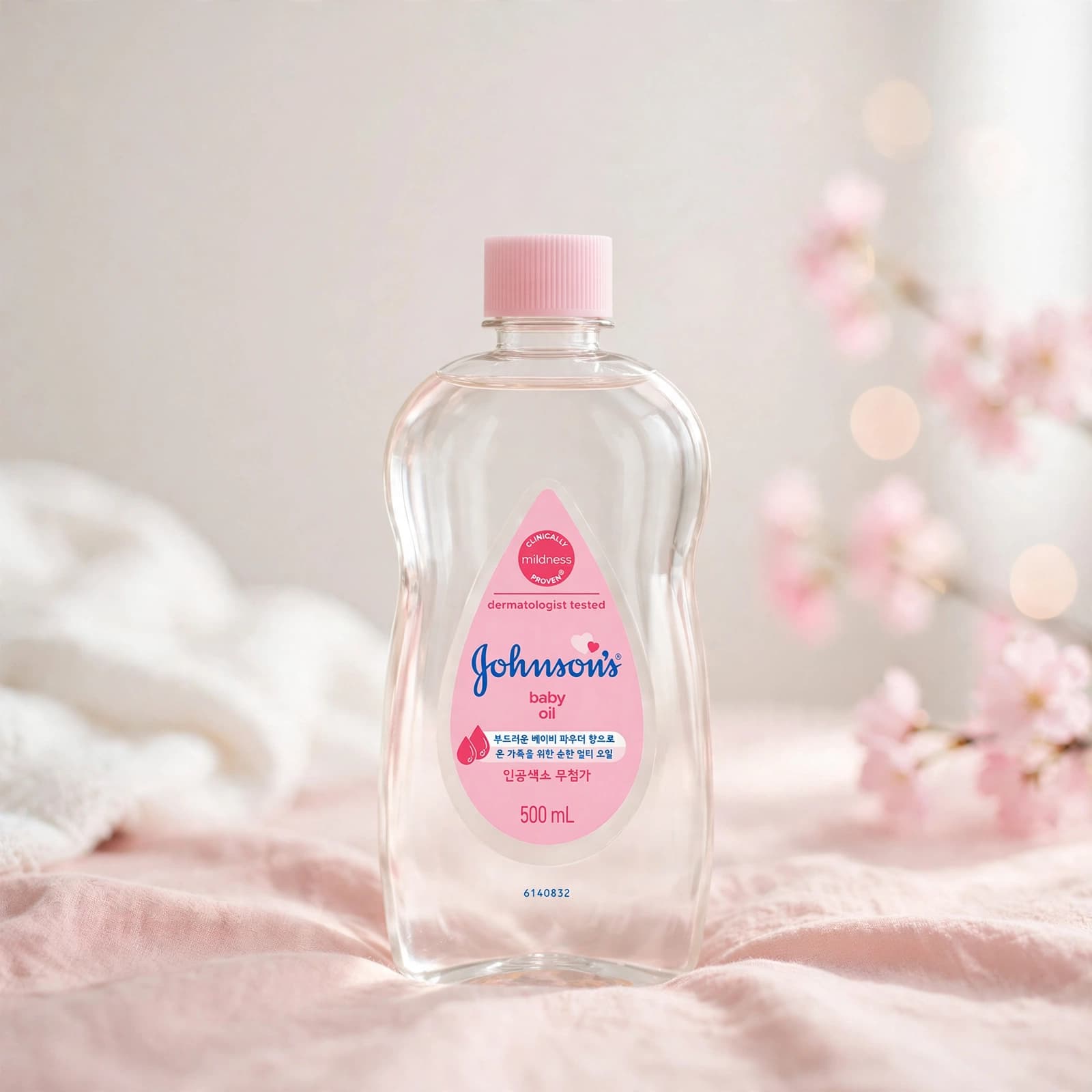 존슨즈 베이비 오일 500ml 2개