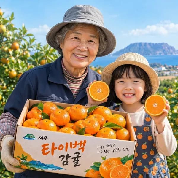 제주직송 타이벡 감귤 5kg