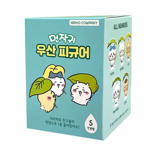 먼작귀 우산 피규어 1종 랜덤발송 7cm 1개