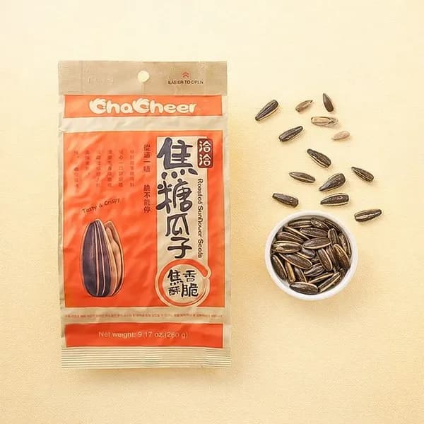 챠챠 카라멜맛 해바라기씨 꽈즈 260g 1개 5,700원