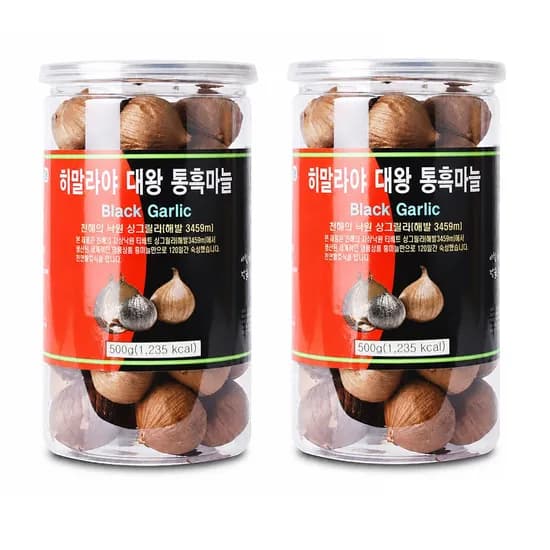 고이담은 히말라야 대왕 통흑마늘 500g 2개