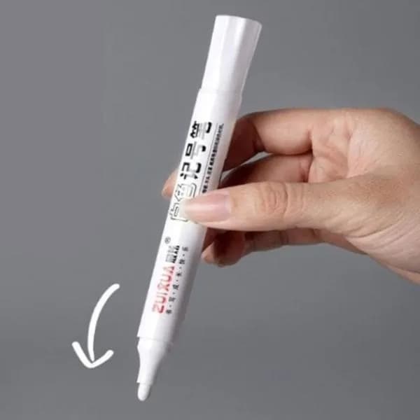 유성 흰색 마커펜 1개