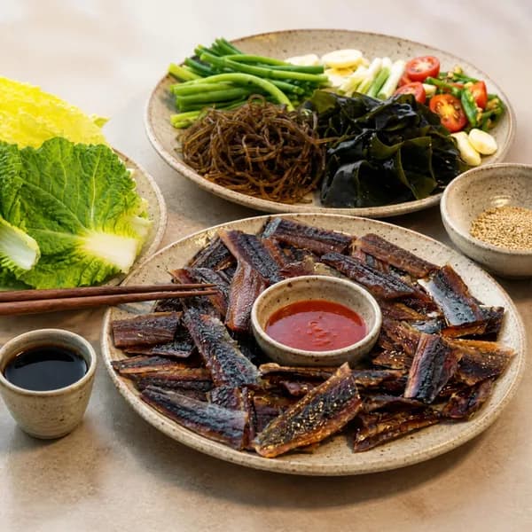 구룡포 과메기 야채세트 10미 20쪽 1팩