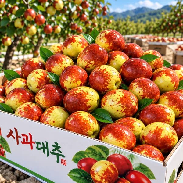 진과원 국내산 특품 햇 사과대추 1kg 1박스 9,900원