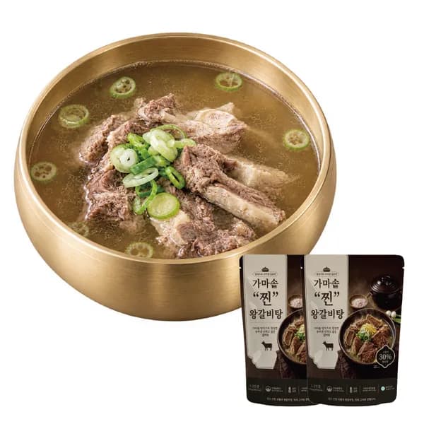 가마솥 찐 왕갈비탕 700g 6개