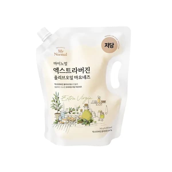 마이노멀 엑스트라버진 올리브유 마요네즈 760g 1개