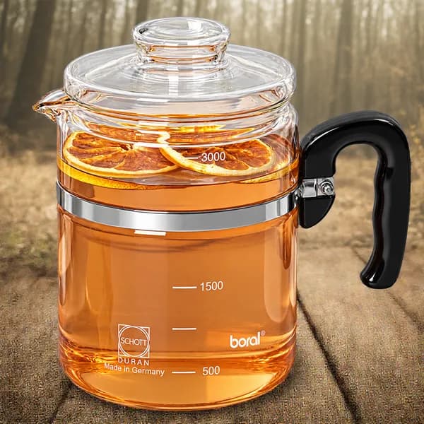 보랄 글라스 티포트 약탕기 BR-HP3000 3000ml 1개
