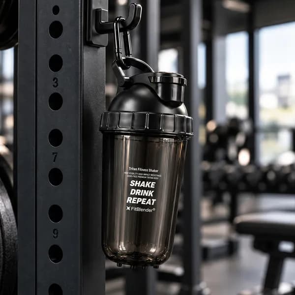 핏블렌더 제로 아머 자석 카라비너 트라이탄 쉐이커 보틀 블랙 600ml 1개 15,800원