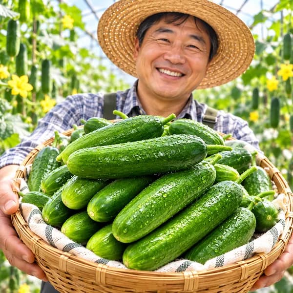 국내산 산지직송 스낵오이 미니오이 2kg 1박스