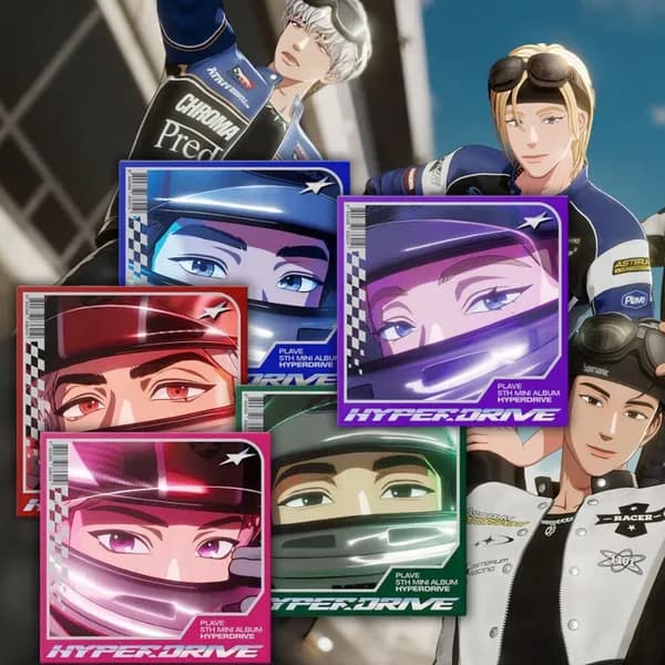플레이브 미니5집 HYPERDRIVE RACER 1종+특전 1개